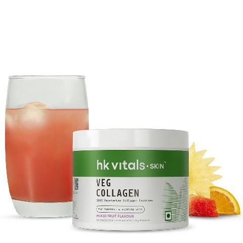 20 - HealthKart HK Vitals Skin Radiance Collagen, 100 g Veg - Mixed Fruit
