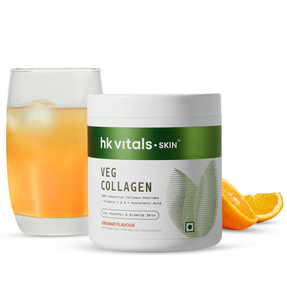 40 - HK Vitals Skin Radiance Collagen, Veg Collagen 200 g Orange
