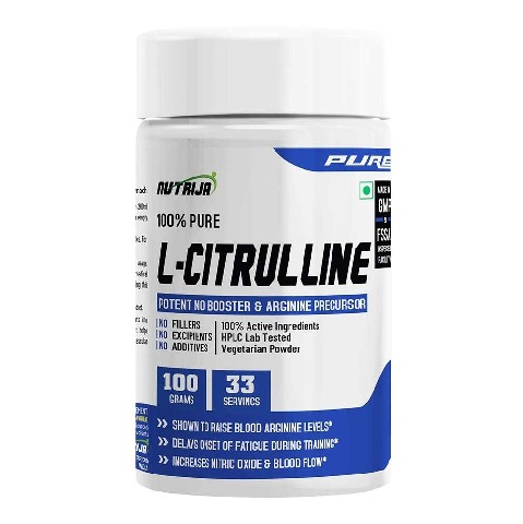 1 - NutriJa L-Citrulline, 0.22 lb Unflavoured