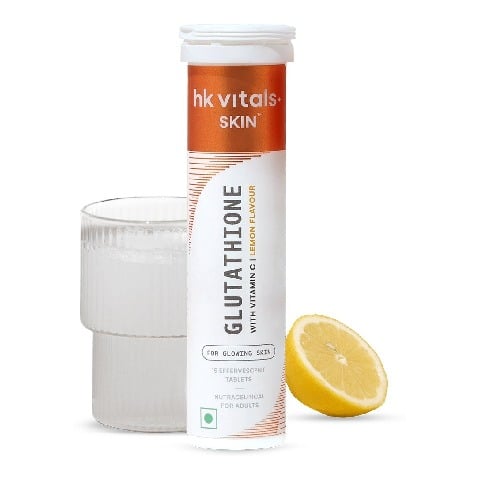 40 - HealthKart HK Vitals Glutathione Effervescent, Lemon 15 tablet(s)