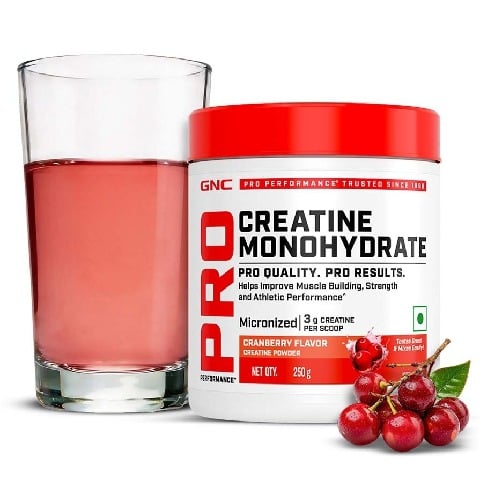 1 - GNC Pro Performance Pure Micronized Creatine Monohydrate,  Cranberry  0.55 lb 