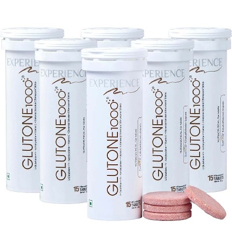 1 - Glutone 1000 Setria Glutathione Effervescent,  Unflavoured (Pack of 6)  15 tablet(s) 
