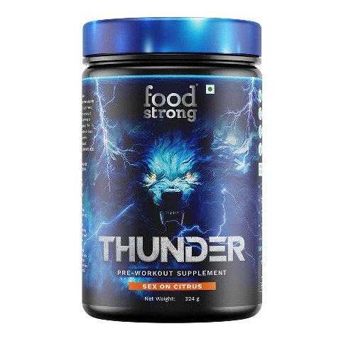 20 - Foodstrong Thunder Pre-Workout Supplement, 0.71 lb Sex On Citrus