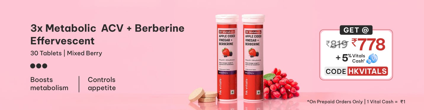 3x Metabolic ACV + Berberine