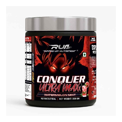 1 - Ripped Up Nutrition Conquer Ultra Maxx, 0.66 lb Watermelon Mint