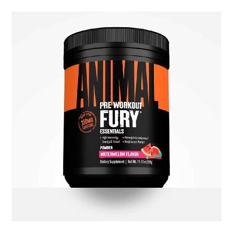 1 - Universal Nutrition Animal Fury Pre-Workout Essentials, 0.72 lb Watermelon