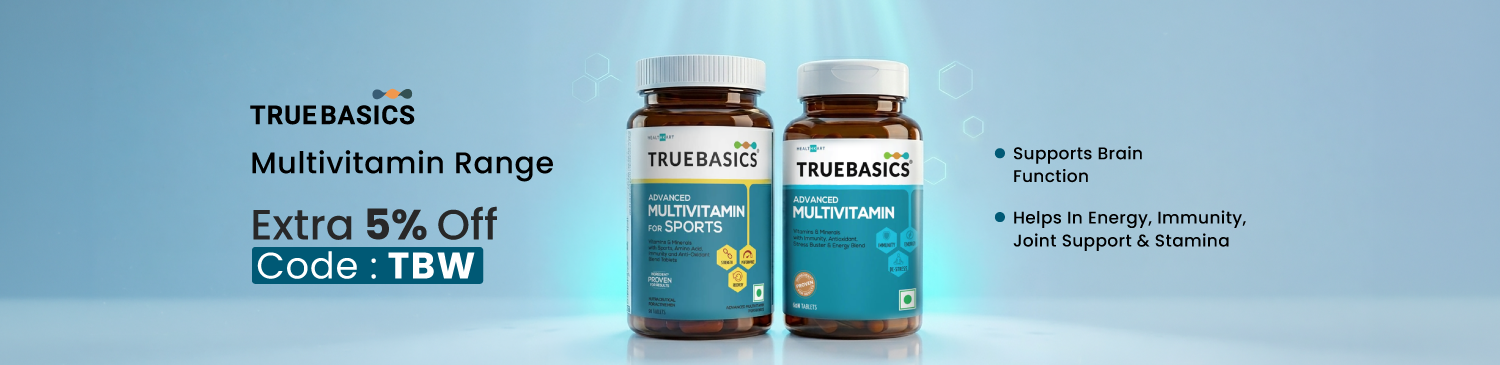TrueBasics Multivatmins Range Extra 5% OFF