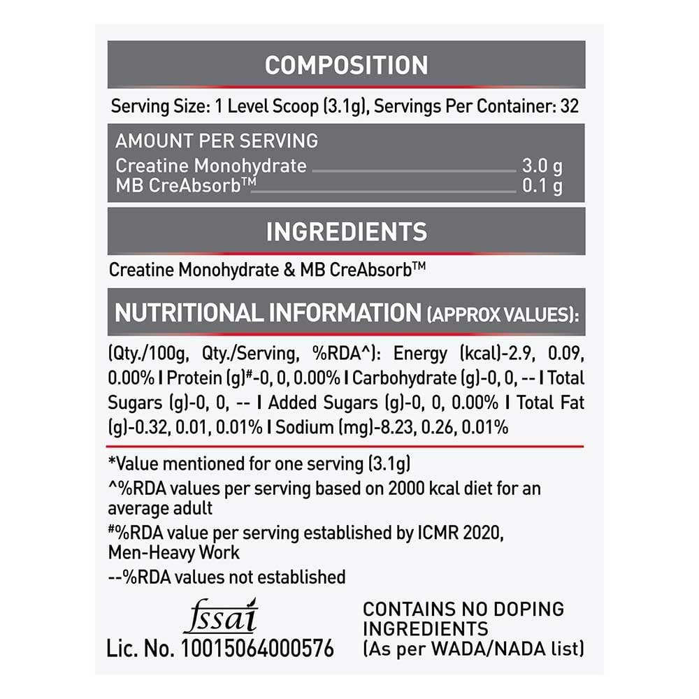 Pre Workout WrathX 270g Cola Frost & Creatine 100g Combo