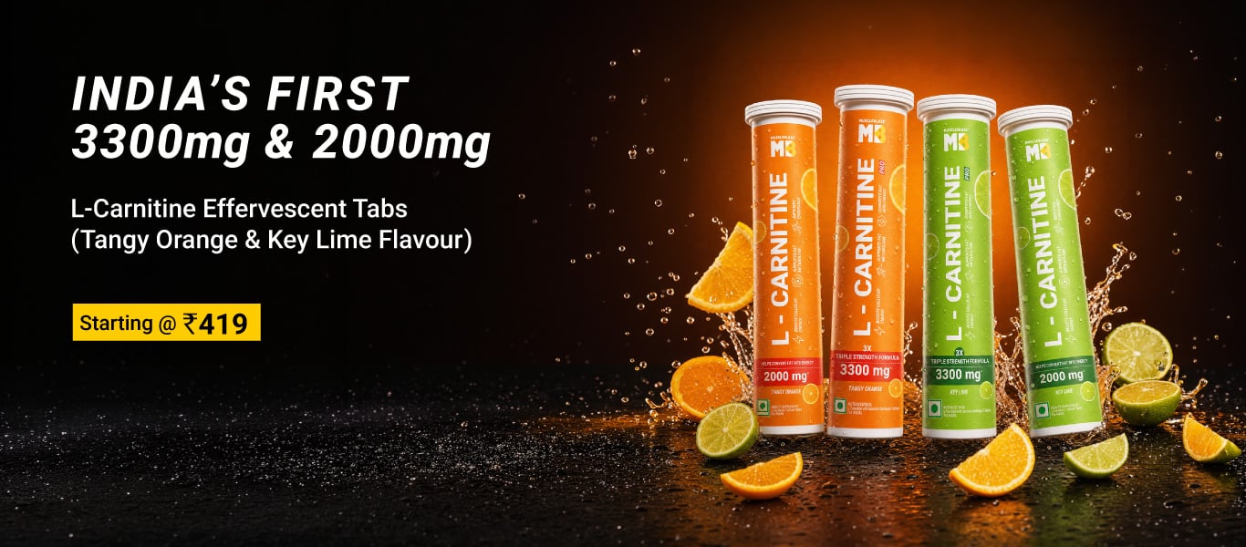 L-Carnitine Effervescent Tabs - Starting @ Rs. 419