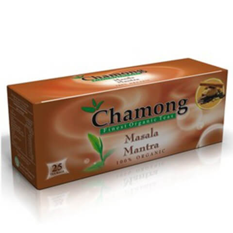 Chamong Premium Masala Mantra  Herbal Tea,  Unflavoured  25 Piece(s)/Pack 