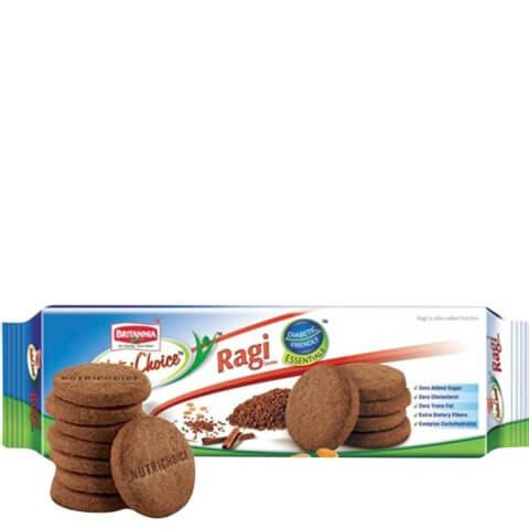 Britannia NutriChoice Ragi Cookies 1,  75 g 