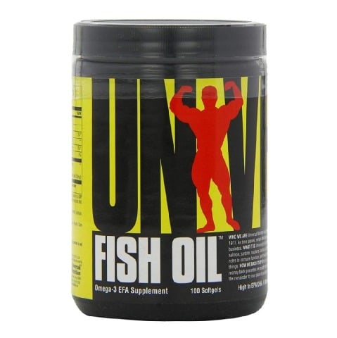 Universal Nutrition Fish Oil,  100 softgels 