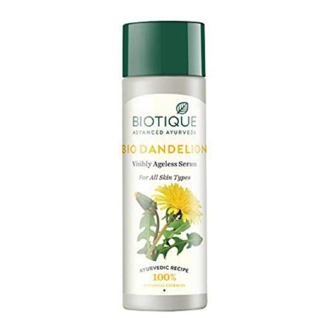 Biotique Bio Dandelion Visibly Ageless Serum,  190 ml  for All Skin Types 