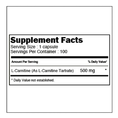 l carnitine x500 VitaXtrong