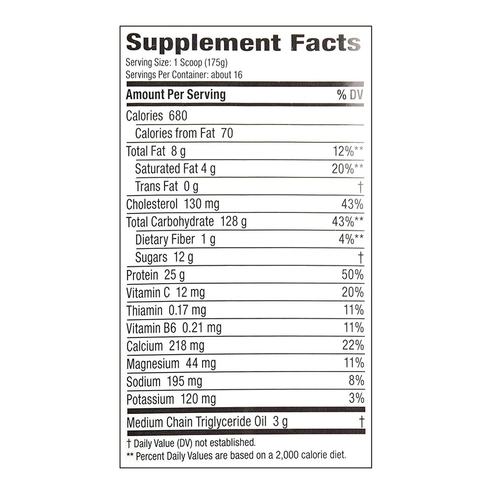 supplement - TWINLAB Gainer Fuel,  6.17 lb  Chocolate Milkshake 