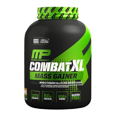 MusclePharm Combat XL Mass Gainer,  6 lb  Chocolate Peanut Butter 