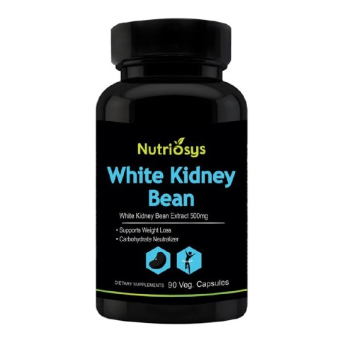 Nutriosys White Kidney Bean Extract (500 mg),  90 veggie capsule(s) 