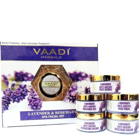 Vaadi Herbals Spa Facial Kit,  270 g  Lavender & Rosemary 