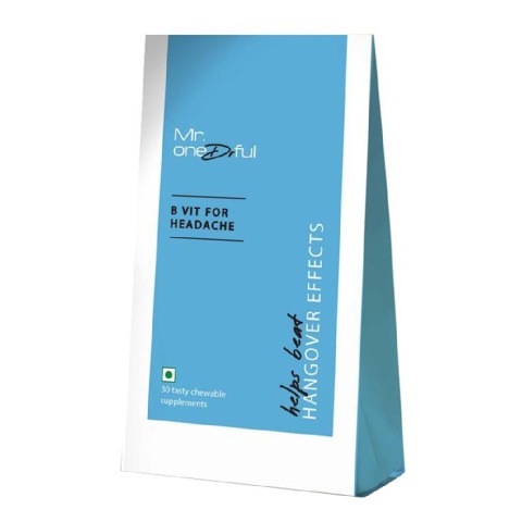Mr.OneDr Ful B Vit for Relief From Hangover,  30 gummies  Sweet Orange 