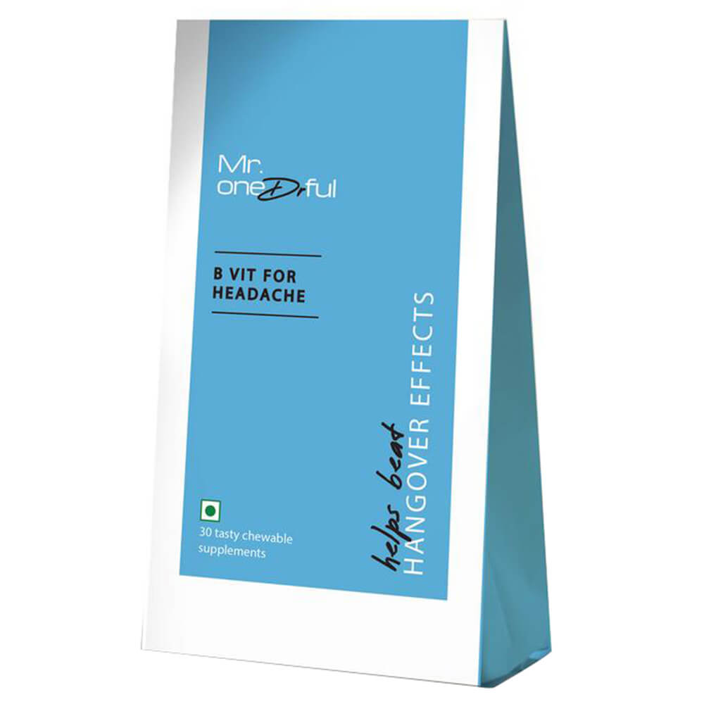 Mr.OneDr Ful B Vit for Relief From Hangover,  30 gummies  Sweet Orange 