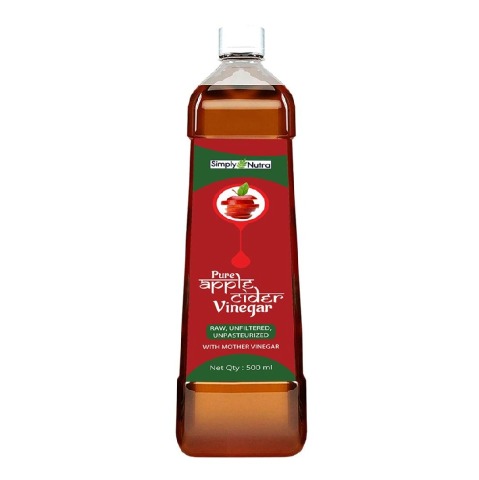 1 - Simply Nutra Pure Apple Cider Vinegar with Mother,  0.5 L  Unflavoured 