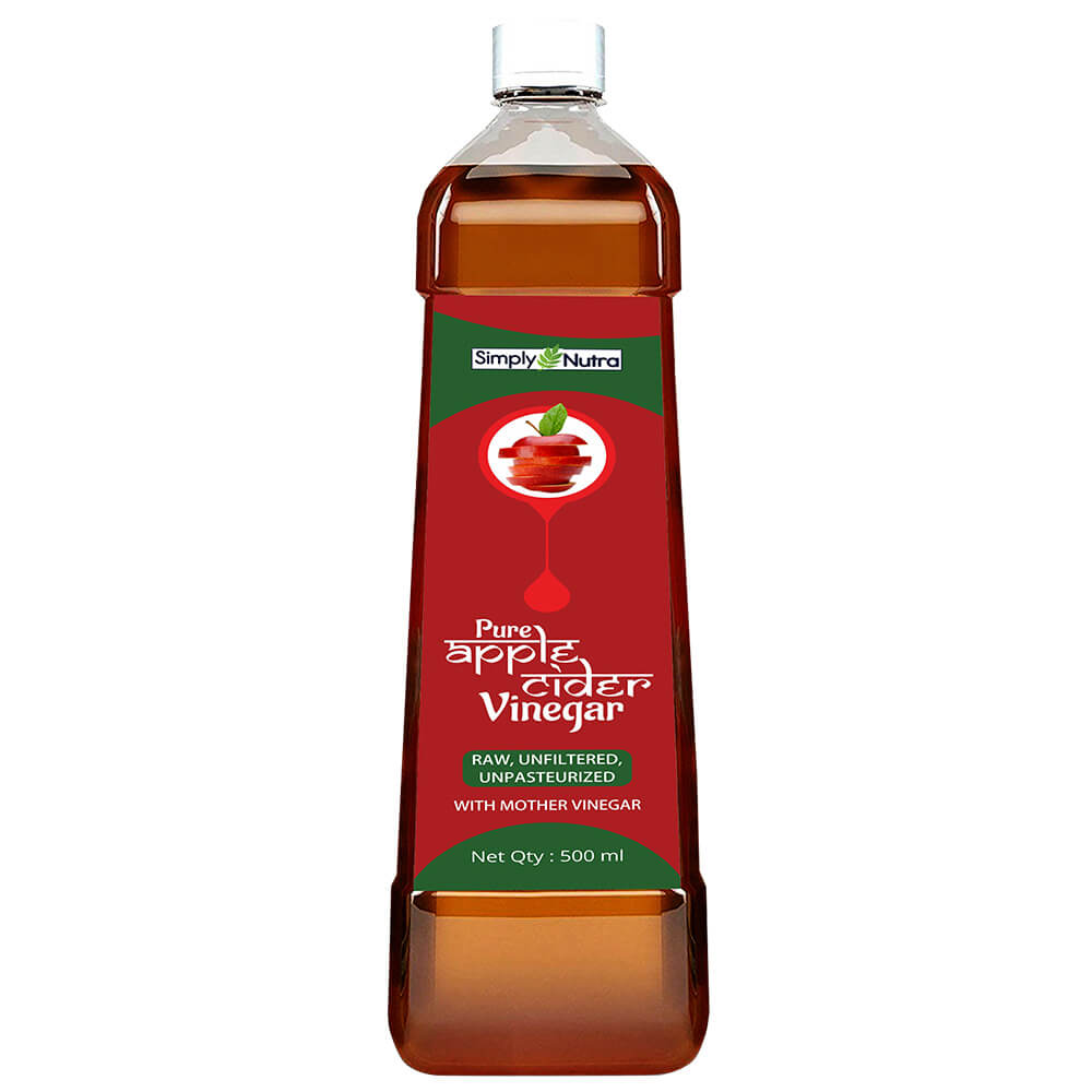 1 - Simply Nutra Pure Apple Cider Vinegar with Mother,  0.5 L  Unflavoured 