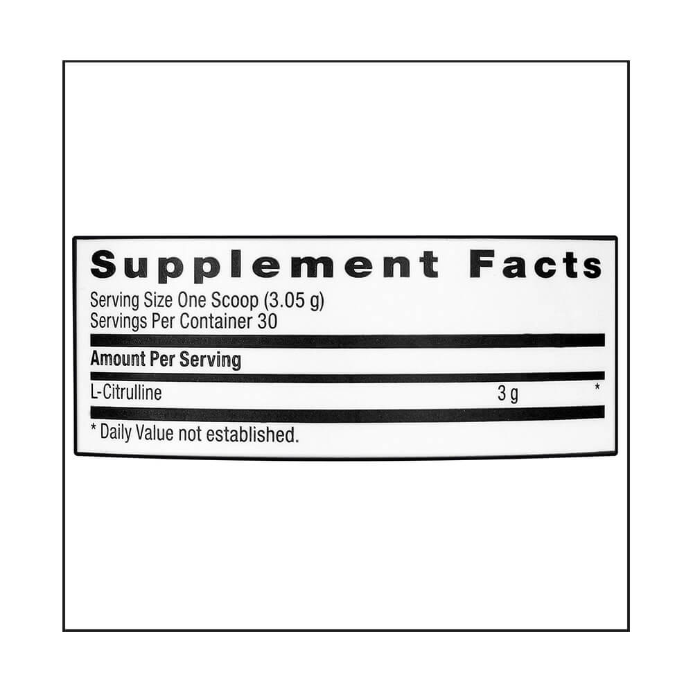 3 - GNC Beyond Raw Chemistry Labs L Citrulline,  0.20 lb  Unflavoured 