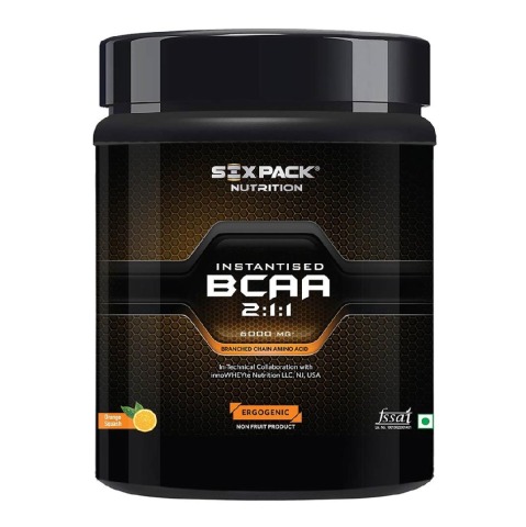 1 - Six Pack Nutrition Instantised BCAA 2:1:1,  0.66 lb  Orange Squash 