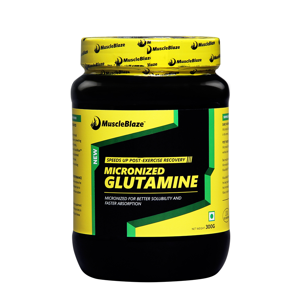 MuscleBlaze Micronized Glutamine