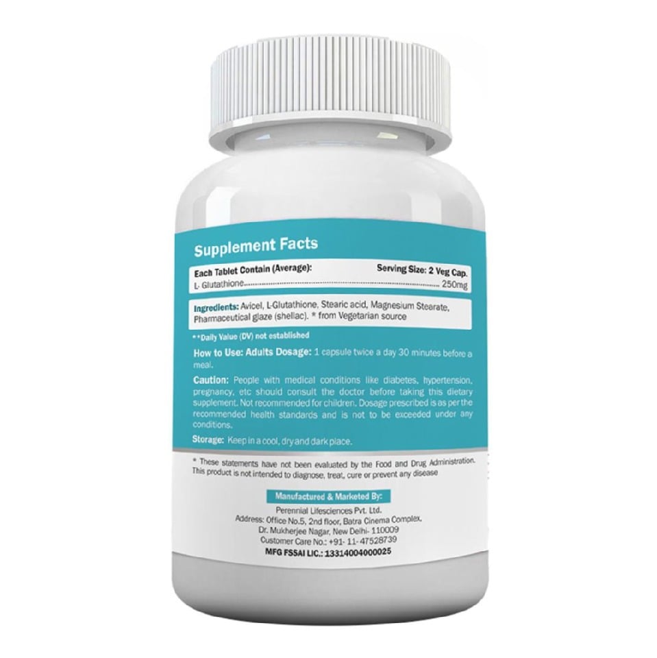 L-Glutathione 250mg at Best Price in India | https://www.healthkart.com/