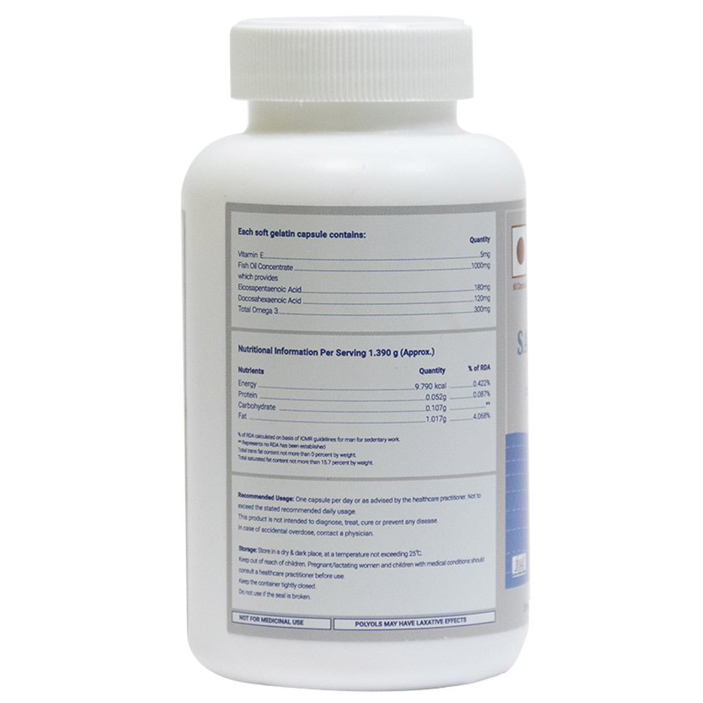 composition - 1MG Salmon Omega Supreme,  60 capsules 
