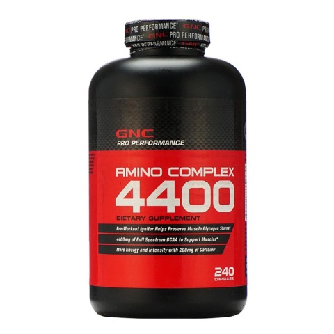 1 - GNC Amino Complex 4400,  240 tablet(s)  Unflavoured 