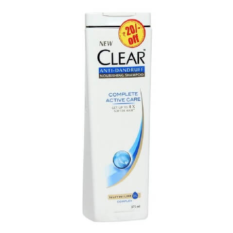 Clinic all Clear Complete active care shampoo, 375 ml Limited Offer (Get Rs 50/- off)