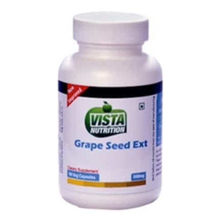 Vista Nutrition Grape Seed Extract, 61 capsules Vista Nutrition Grape Seed Extract, 61 capsules