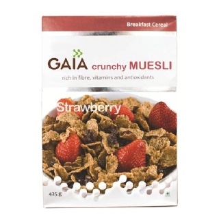 GAIA Muesli Strawberry, 0.425 kg