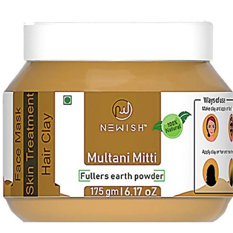 Newish Multani Mitti Face Mask,  175 g  for All Skin Types 