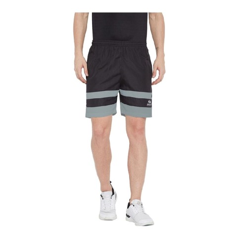 1 - Masch Mens Regular Fit Polyester Shorts,  XL  Black 