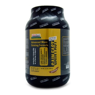 Magnus Nutrition Gain Fast, Green Apple Fusion 4.4 Lb