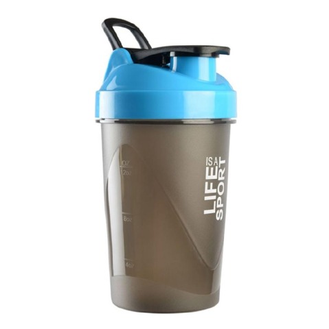 1 - Gym Brute Refuel Gym Shaker Bottle, Blue 470 ml