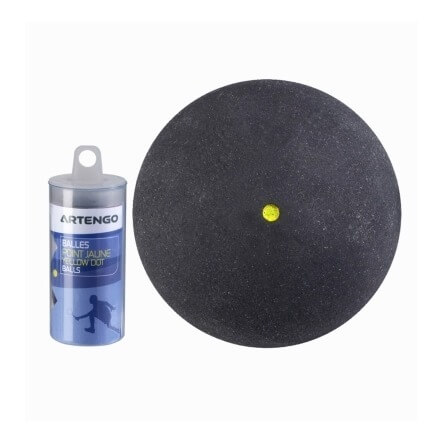 Artengo Yellow Dot Squash Ball
