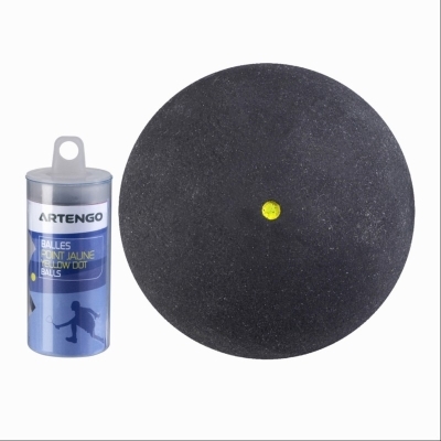 Artengo Yellow Dot Squash Ball