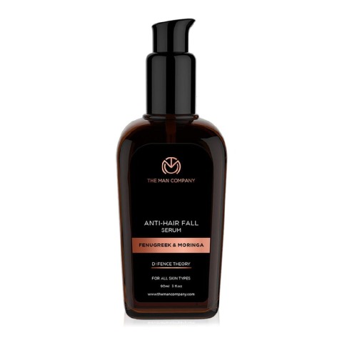 2 - The Man Company Anti Hair Fall Serum Fenugreek and Moringa,  90 ml  for All Skin Types 