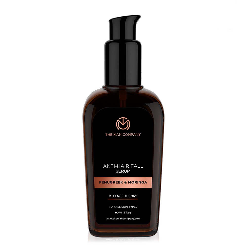 2 - The Man Company Anti Hair Fall Serum Fenugreek and Moringa,  90 ml  for All Skin Types 