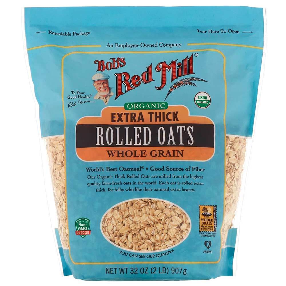 Bob's Red Mill Extra Thick Rolled Oats,  Unflavoured  0.907 kg 