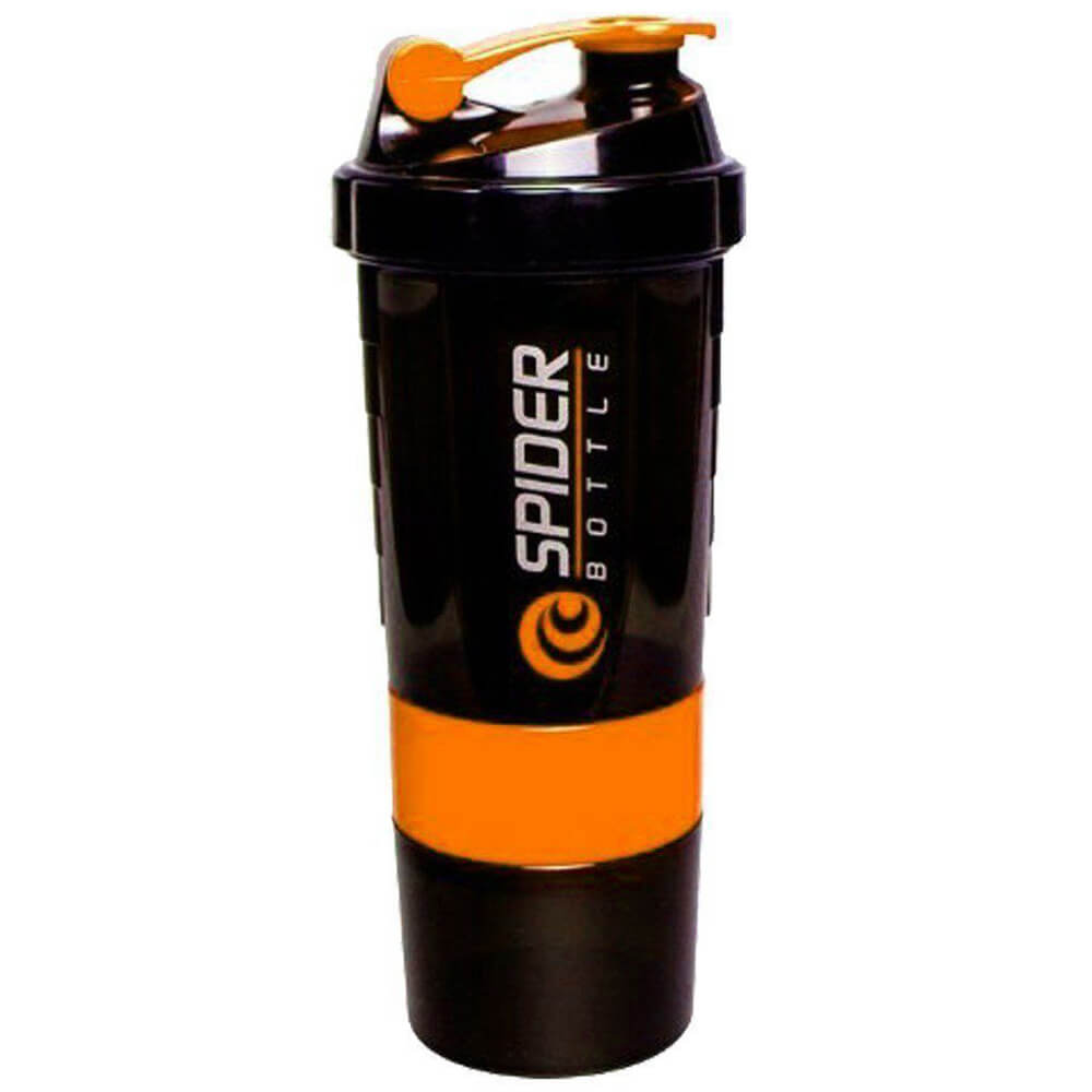 2 - Gym Brute Spider Gym Shaker Bottle,  Orange  500 ml 