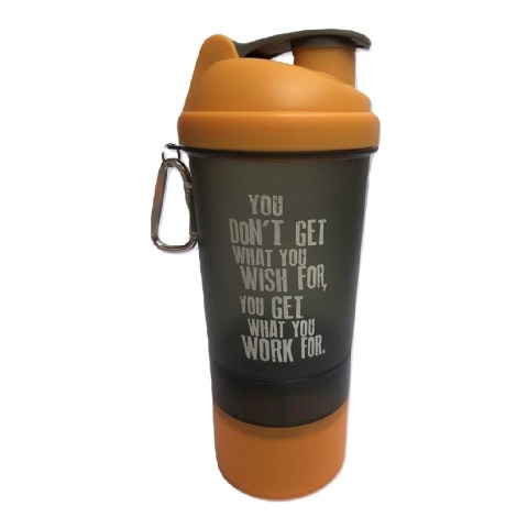 Greenbee Protein Shaker,  Black & Brown  500 ml 