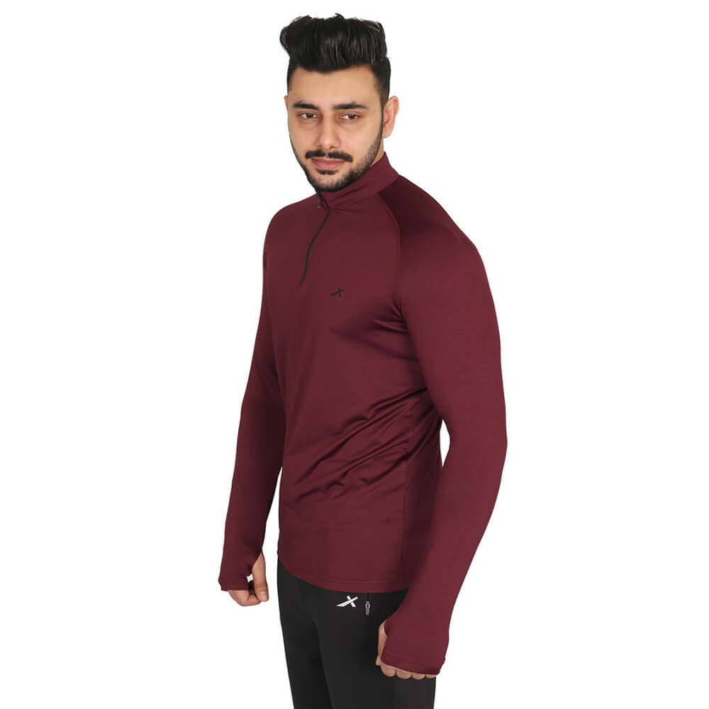 2 - Vector X Men's Jersey (Thriller),  Wine  Small 