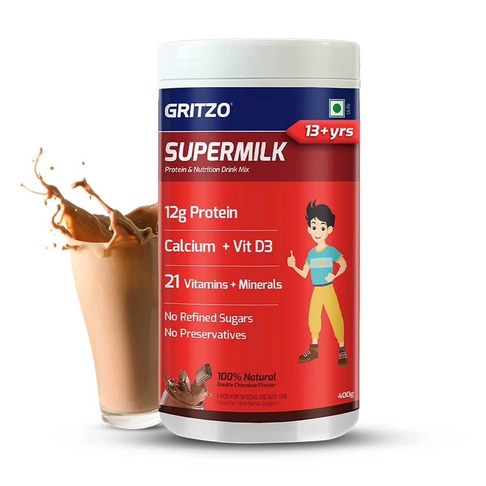 1 - Supermilk Overall Growth for Boy 13+ years,  400 g  Double Chocolate 