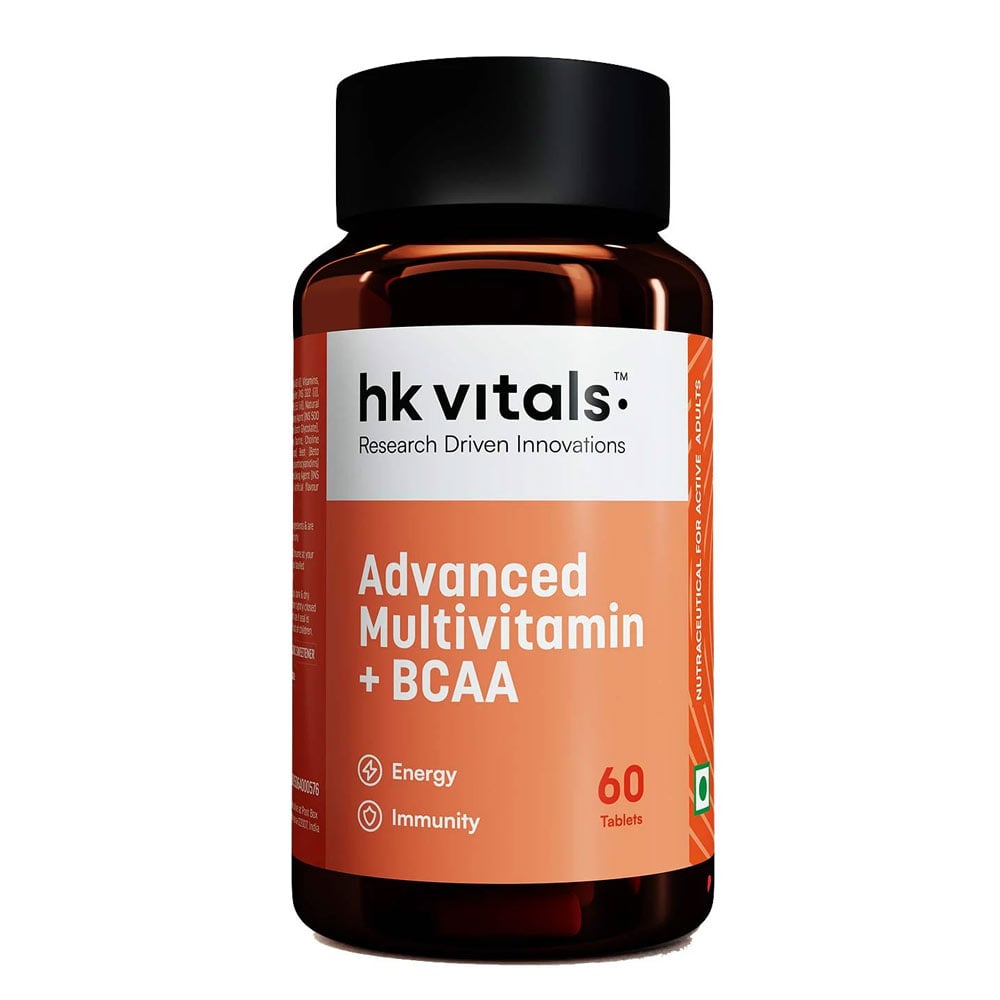 HK Vitals Mulvitamin + BCAA, 60 tablet(s) Unflavoured