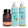 Biotin Shampoo & Conditioner & 90 tabs Combo